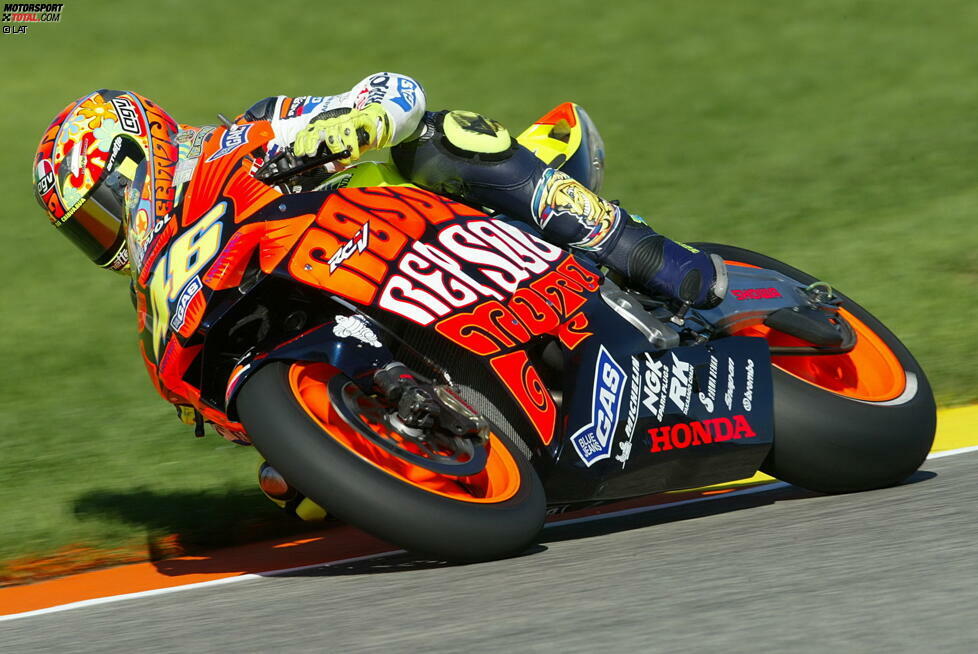 Valencia-Grand-Prix 2003: Valentino Rossi (Honda)