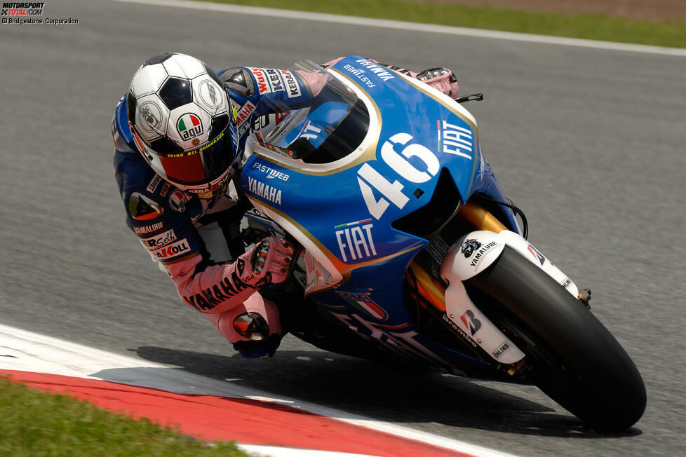 Katalonien-Grand-Prix 2008: Valentino Rossi (Yamaha)