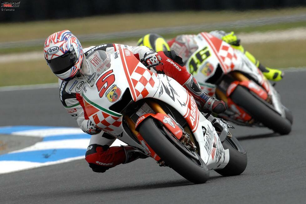 Australien-Grand-Prix 2007: Yamaha (Colin Edwards und Valentino Rossi)