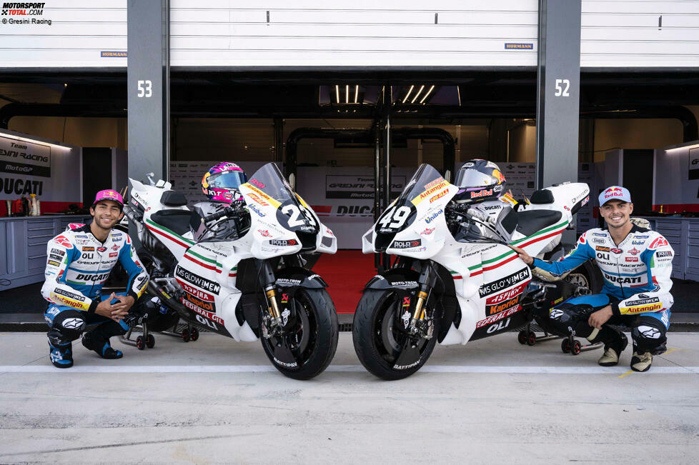 San-Marino-Grand-Prix 2022: Gresini-Ducati (Enea Bastianini und Fabio Di Giannantonio)