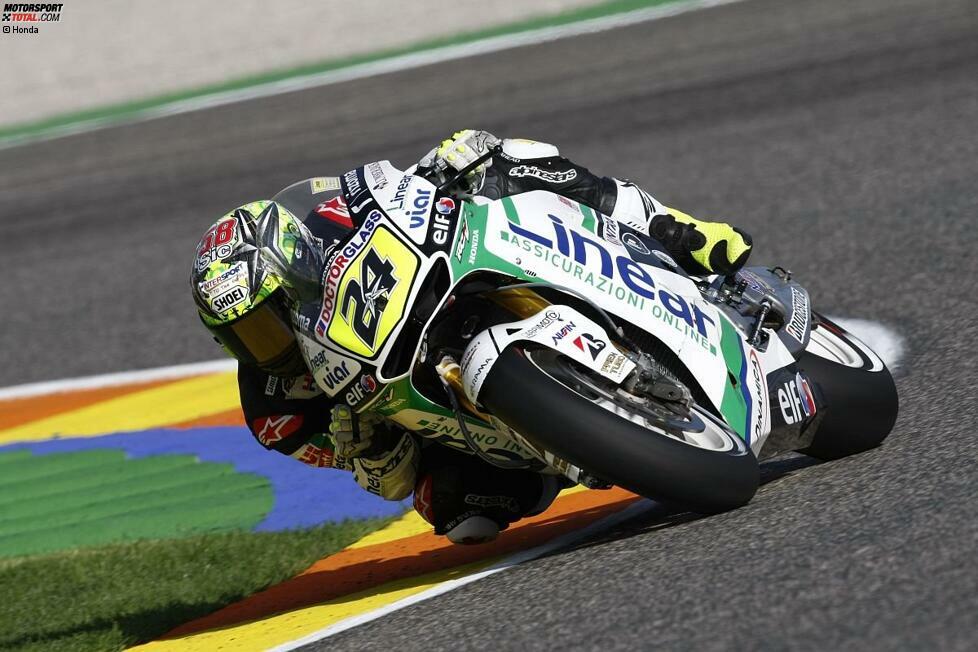 Toni Elias - LCR-Honda (2011): Elias wechselte 2010 von der MotoGP in die Moto2, um dort Champion zu werden. 2011 kehrte er mit dem Team von Lucio Cecchinello in die Königsklasse zurück, aber die Dinge liefen von Anfang an schief. Zwei achte Plätze waren die besten Ergebnisse des Jahres. Am Ende des Jahres verließ er das Team.