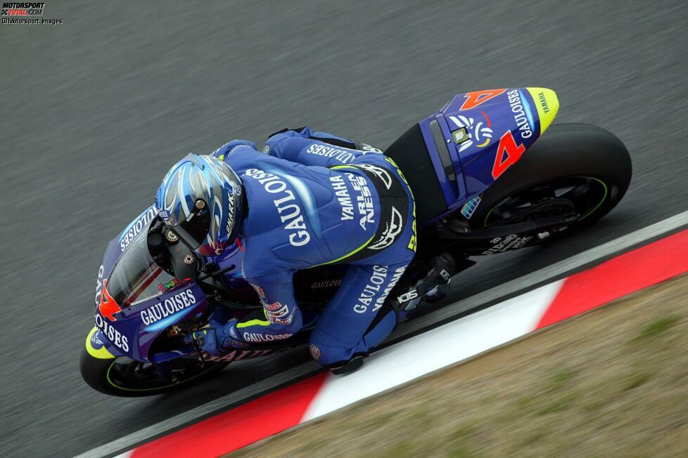 Alex Barros - Yamaha (2003): Nach mehreren Jahren mit der Privat-Honda im Pons-Teams kam Barros nach dem Weggang von Max Biaggi als Speerspitze zu Yamaha. Die Bilanz war jedoch alles andere als erwartet: Mehr als ein Podiumsplatz und Rang neun in der Gesamtwertung waren in seinem einzigen Jahr mit Yamaha nicht drin.