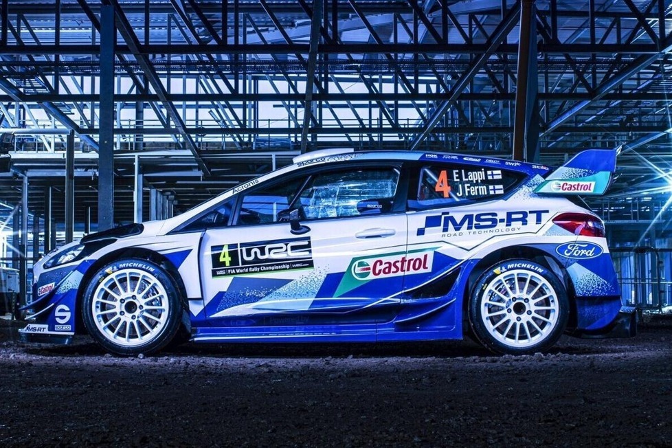 In weiß und blau wird M-Sport 2020 in der Rallye-Weltmeisterschaft (WRC) an den Start gehen