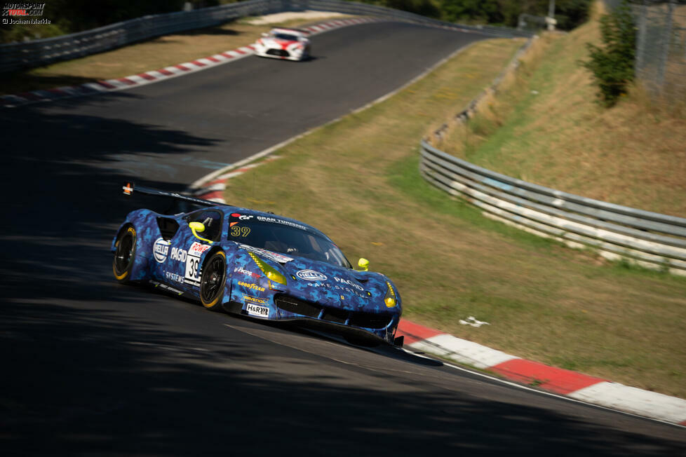 Racing-One-Ferrari #16 (Kohlhaas/Rogivue/Köhler): Möglicher Kandidat für den Pro-Am-Sieg, aber nicht für das Gesamtklassement. 1 Stern.