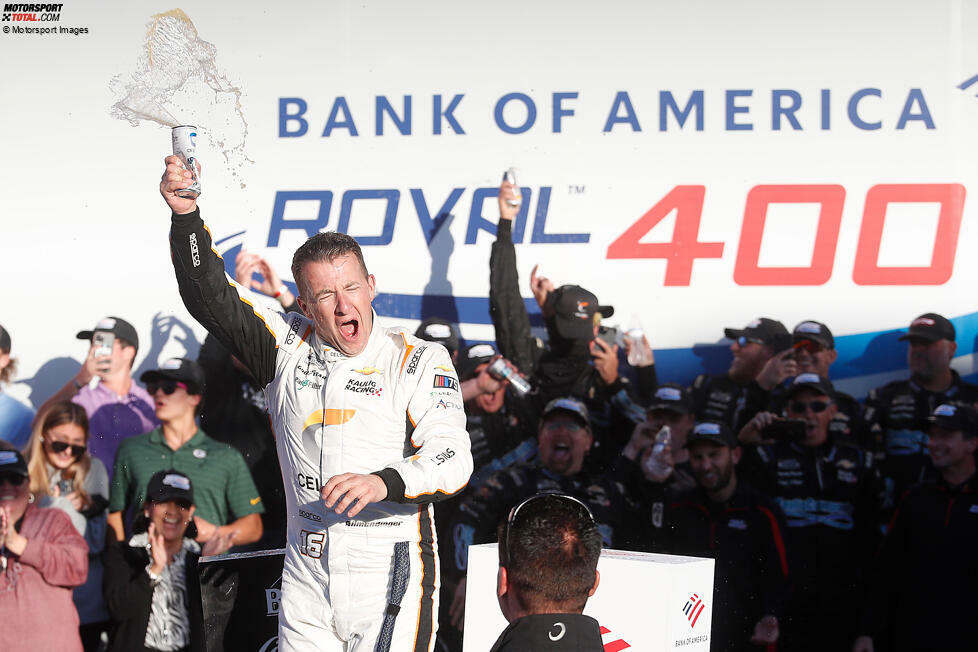 A.J. Allmendinger (aktiv): 3 Siege (erster Sieg: Watkins Glen 2014 - letzter Sieg: Charlotte-Roval 2023)