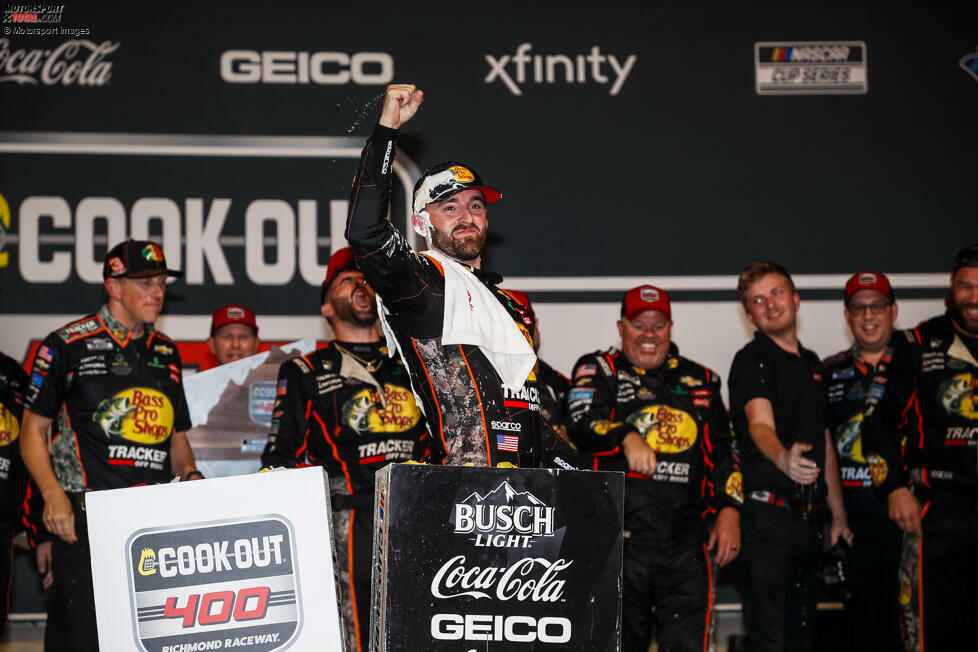 Austin Dillon (aktiv): 5 Siege (erster Sieg: Charlotte 2017 - letzter Sieg: Richmond 2024)