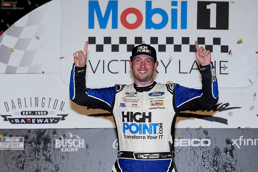Chase Briscoe (aktiv): 2 Siege (erster Sieg: Phoenix 2022 - letzter Sieg: Darlington 2024)