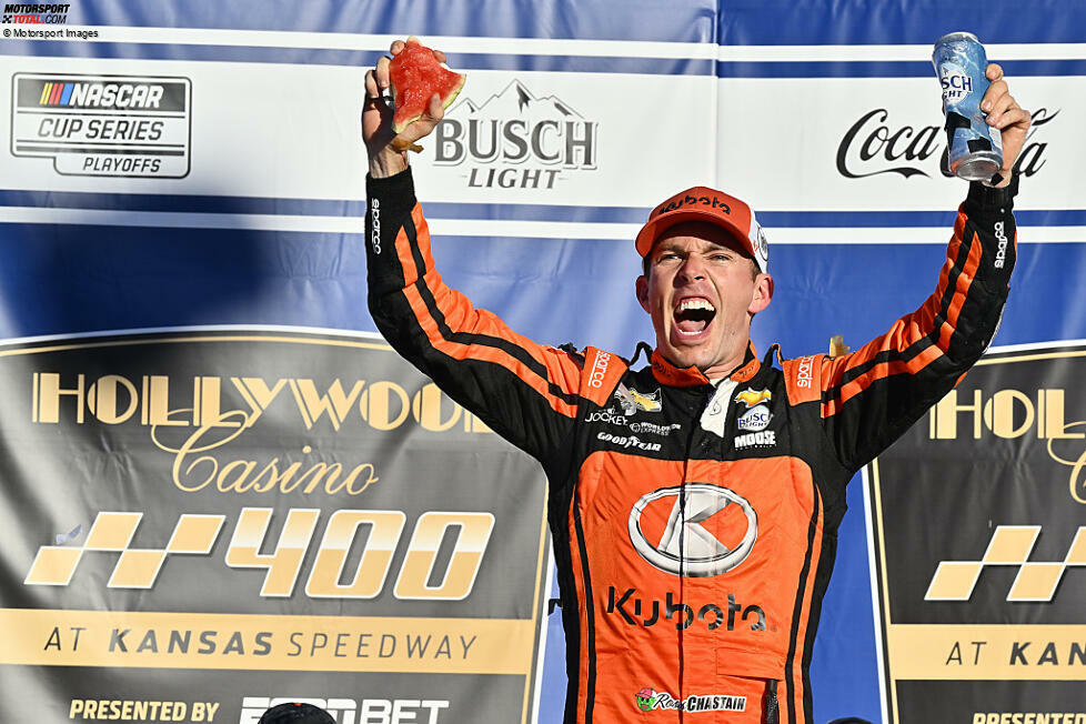 Ross Chastain (aktiv): 5 Siege (erster Sieg: Austin 2022 - letzter Sieg: Kansas City 2024)