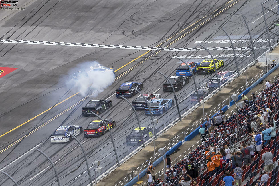 #1: 0,007 Sekunden zwischen Ryan Blaney und Ricky Stenhouse - Geico 500 der NASCAR Cup Series am 22. Juni in Talladega