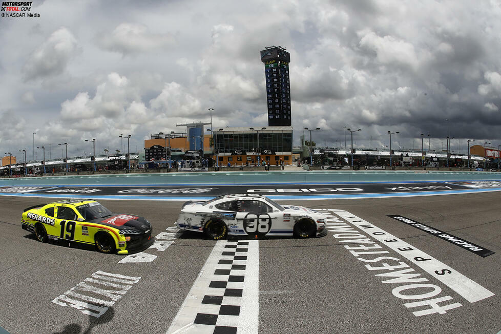 #4: 0,072 Sekunden zwischen Chase Briscoe und Brandon Jones - Contender Boats 250 der NASCAR Xfinity Series am 14. Juni in Homestead