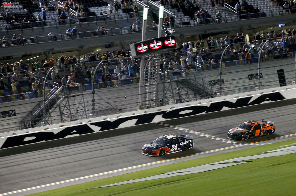 #9: 0,119 Sekunden zwischen William Byron und Chase Elliott - Coke Zero Sugar 400 der NASCAR Cup Series am 29. August in Daytona