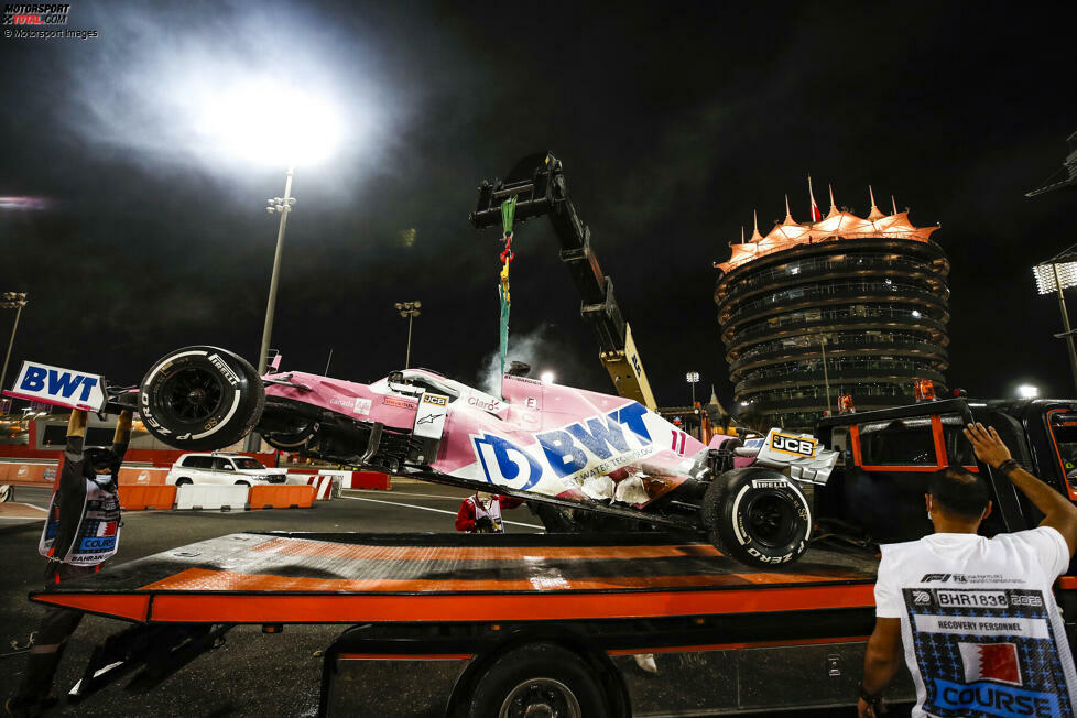 Sergio Perez (1): Der tragische Held am Sonntag. Ohne den Motorschaden wäre es sicher der zweite Podestplatz in Serie für den Mexikaner geworden, der erneut eine Spitzenleistung zeigte. Bewies auch menschlich Größe, als er nach dem Rennen erklärte, dass Grosjeans Gesundheit für ihn viel wichtiger als ein weiterer Pokal sei.