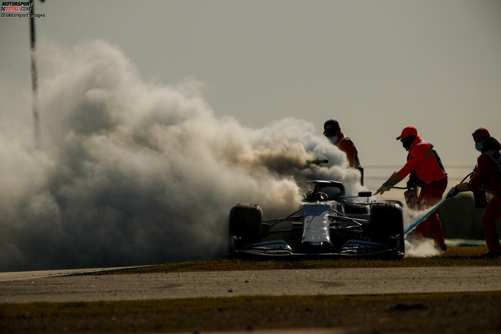 Pierre Gasly (1): Am Freitag fackelt noch sein Auto ab, am Sonntag brilliert er dann mal wieder mit P5, während der Teamkollege Letzter wird. In der WM liegt er jetzt nur noch einen Punkt hinter Albon im Red Bull. Sehr schade für ihn, dass er bei den Bullen wohl trotzdem keine Chance mehr bekommen wird.