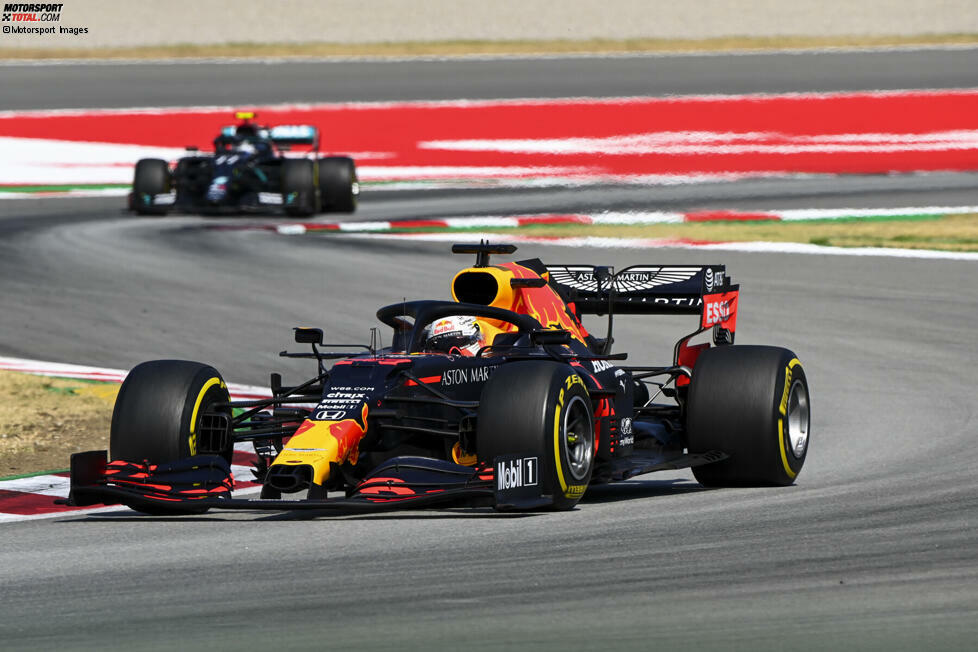 Max Verstappen (1): Laut Mercedes war er Favorit für das Rennen, doch in der Realität war der W11 auch in Barcelona wieder das beste Auto. P2 war deshalb schon mehr, als man erwarten konnte. Und P3 im Qualifying ist gegen die überlegenen Mercedes sowieso wie eine Pole-Position. Wir wüssten nicht, wo man da etwas abziehen sollte.