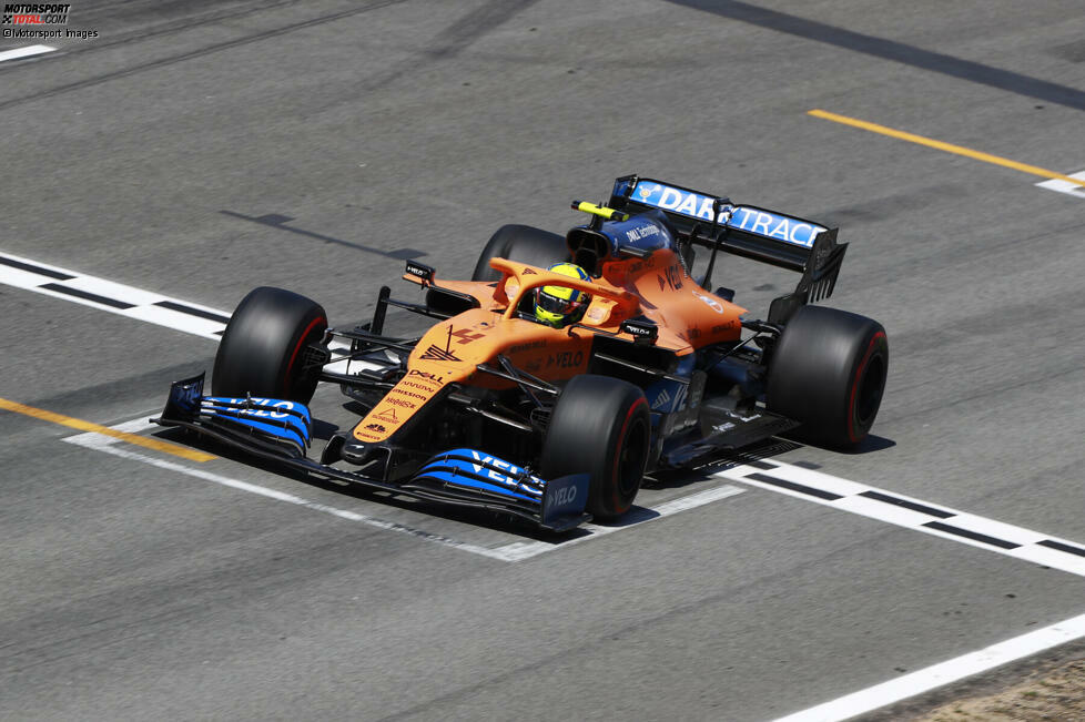 Lando Norris (3): Im Qualifying knapp vom Teamkollegen geschlagen, im Rennen dann deutlich. P10 im McLaren ist eine solide Leistung, mehr aber auch nicht. Da haben wir Norris in diesem Jahr schon stärker gesehen. Im Rennen teilweise im Verkehr festgesteckt, für eine 2 hätte mehr kommen müssen.