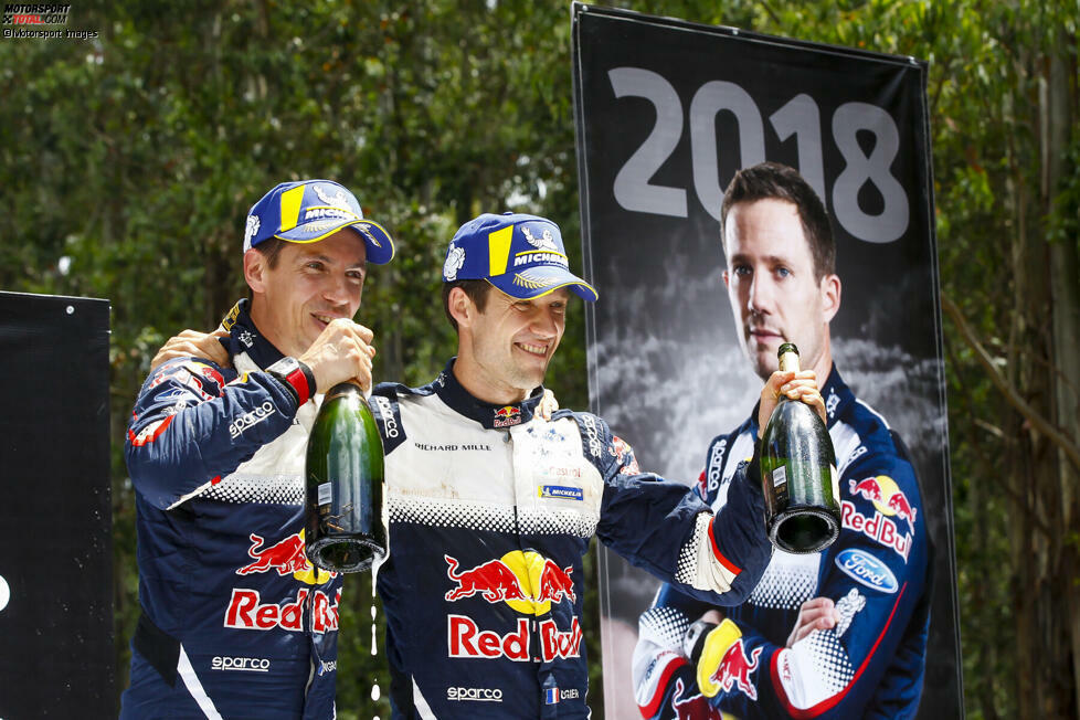2018 muss Ogier härter denn je um den Titel kämpfen. Vor allem dank seiner Konstanz und einer starken zweiten Saisonhälfte setzt er sich aber gegen Thierry Neuville durch und wird zum sechsten Mal WRC-Champion.