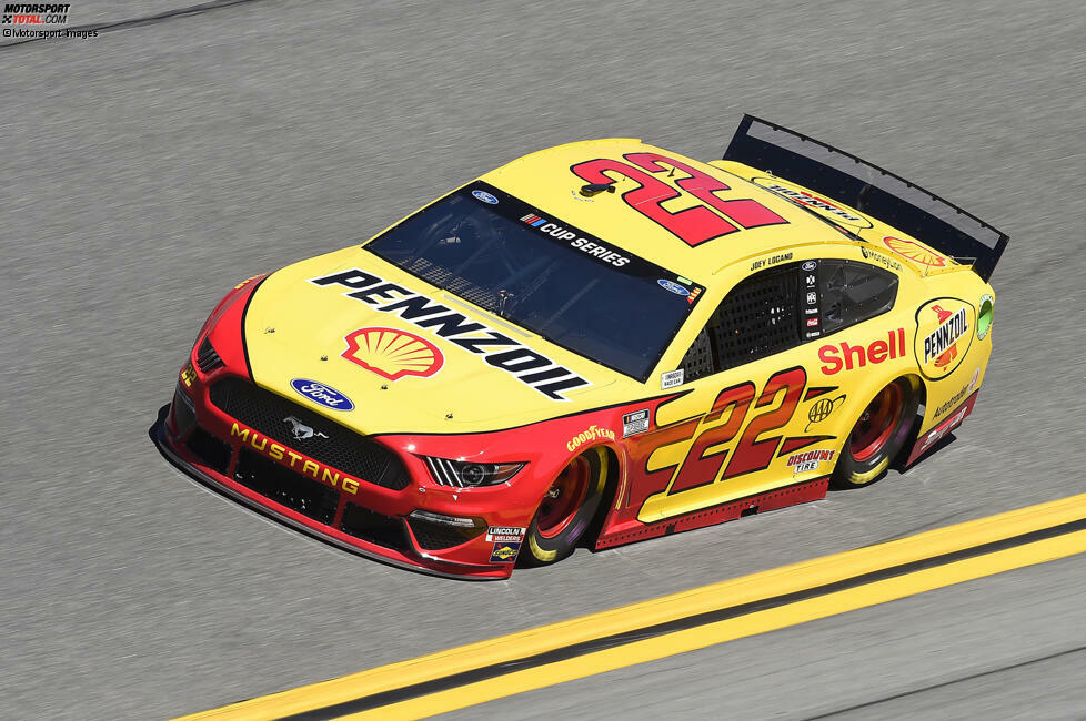 Joey Logano (Penske-Ford): 5000 Punkte - 3 Rennsiege (1 in den Playoffs) - 6 Stage-Siege - Platz 5 bei Ende der Regular-Season