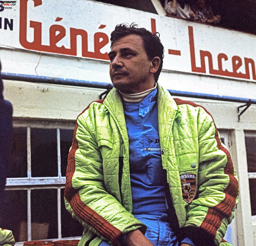 Hans Herrmann 1968 bei den 24 Stunden von Le Mans.
