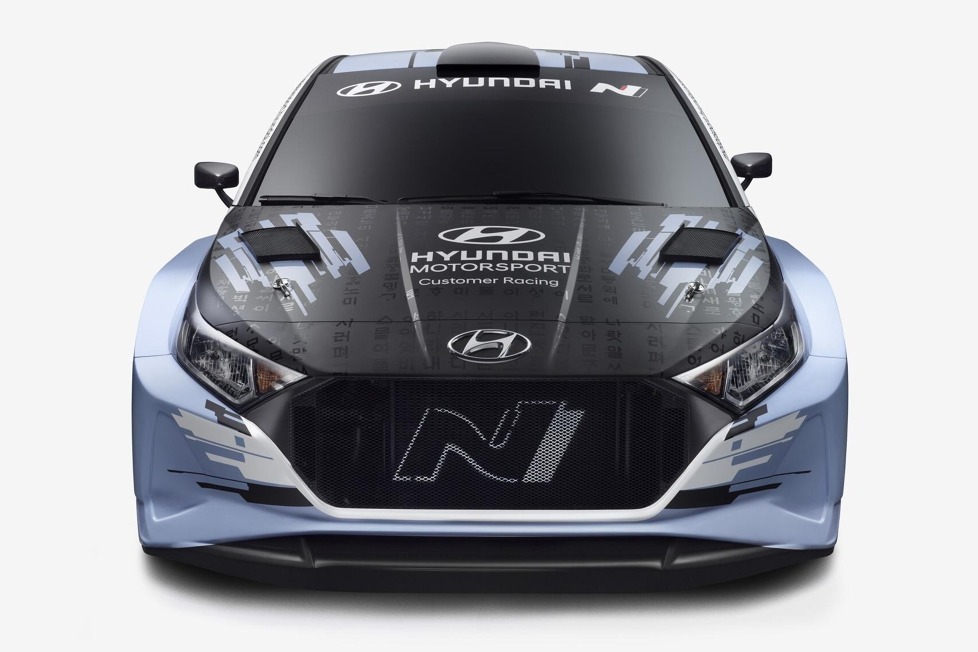 Fotos vom neue Kundensportmodell  Hyundai i20 N Rally2, dem Nachfolger des Hyudnai i20 R5