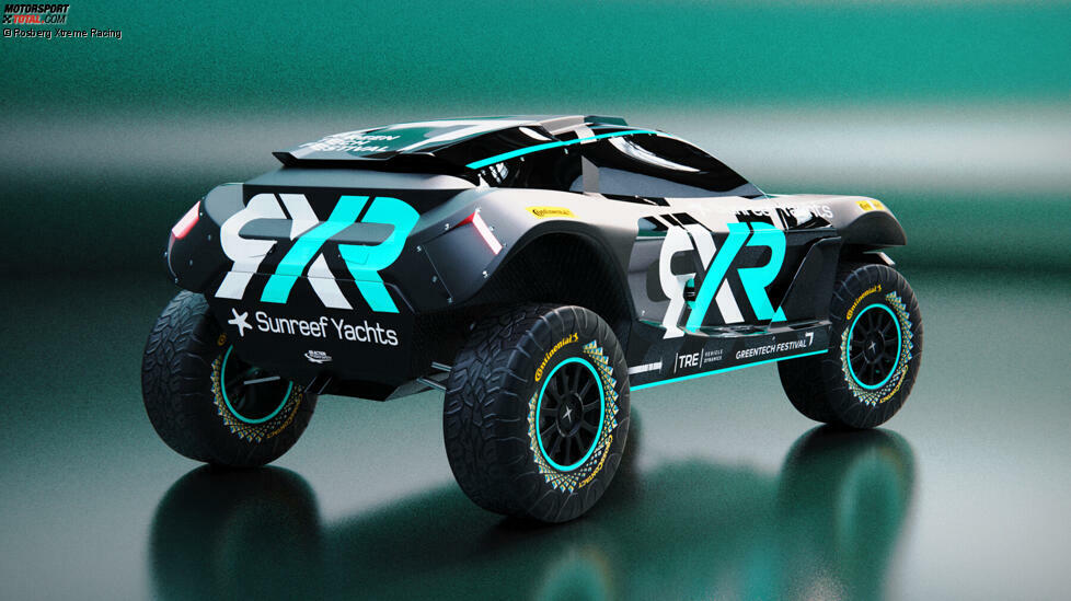 Das Fahrzeugdesign von Rosberg Xtreme Racing.