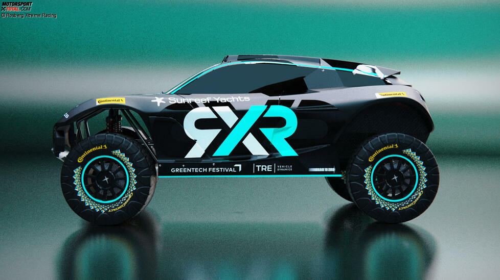 Das Fahrzeugdesign von Rosberg Xtreme Racing.