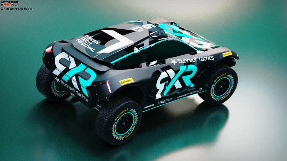 Das Fahrzeugdesign von Rosberg Xtreme Racing.