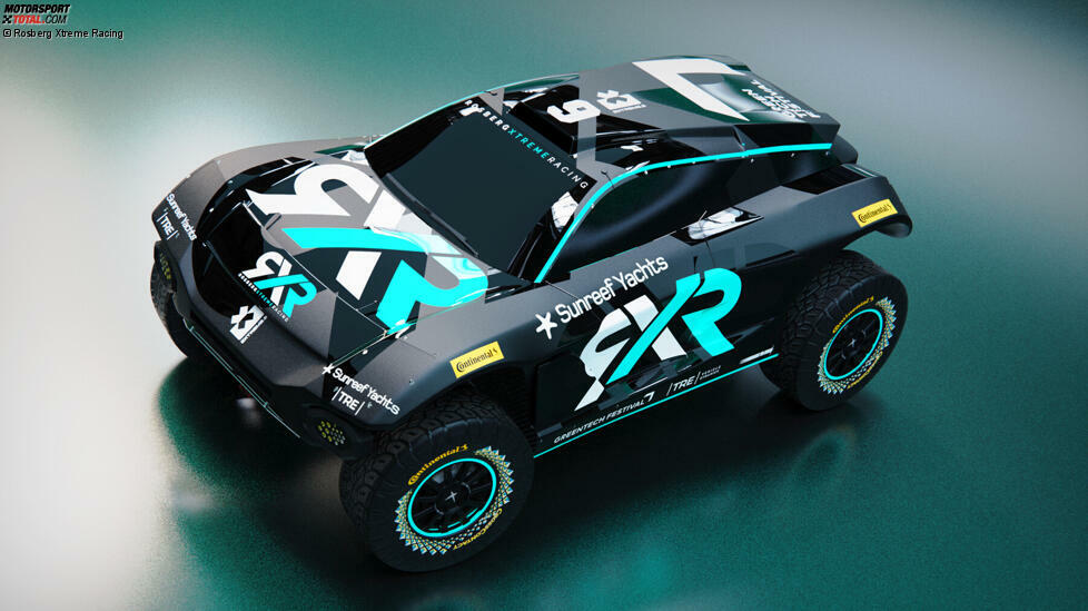 Das Fahrzeugdesign von Rosberg Xtreme Racing.