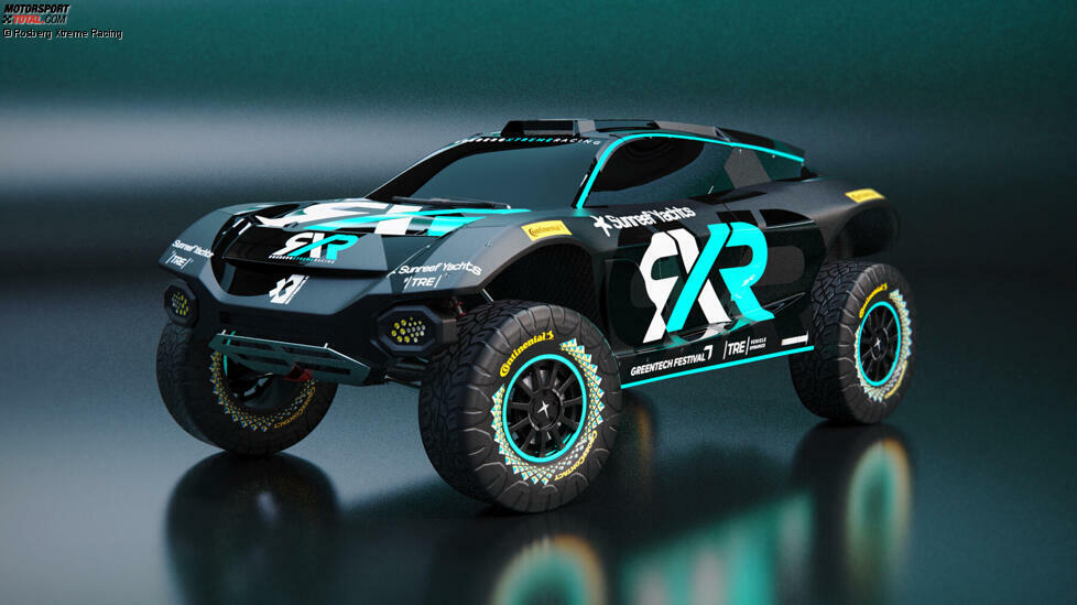 Das Fahrzeugdesign von Rosberg Xtreme Racing.