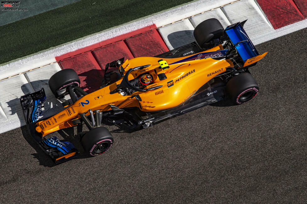 ... schon ab 2018 präsentiert sich McLaren in der einstigen Firmenfarbe Orange, womit das Team allmählich zurück in die Erfolgsspur findet.