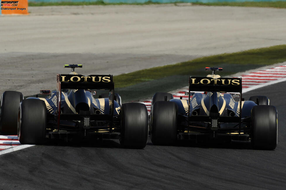 6. Grand Prix von Ungarn 2012, Hungaroring (Lotus, P2): Räikkönen wird im Qualifying nur Fünfter, doch nicht zum ersten Mal im Jahr 2012 bringen ihn sein Renntempo und sein Reifenmanagement nach vorn. Dabei wird Räikkönens Fahrt durch ein KERS-Problem beeinträchtigt, das nur teilweise gelöst werden kann.