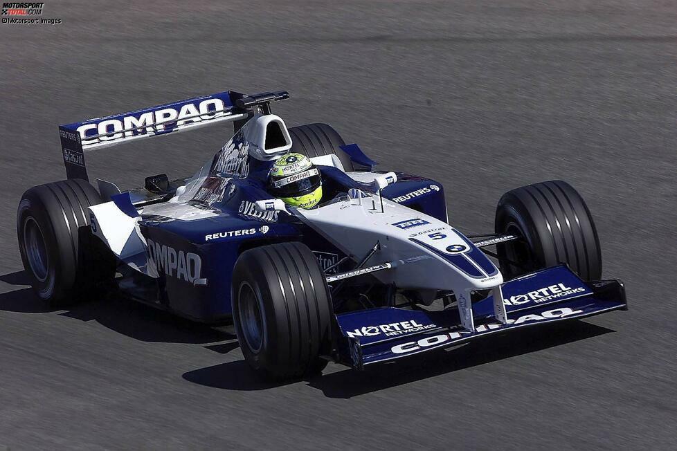 2001: Williams-BMW FW23
WM-Ergebnis: 4. mit 3 Siegen und 49 Punkten