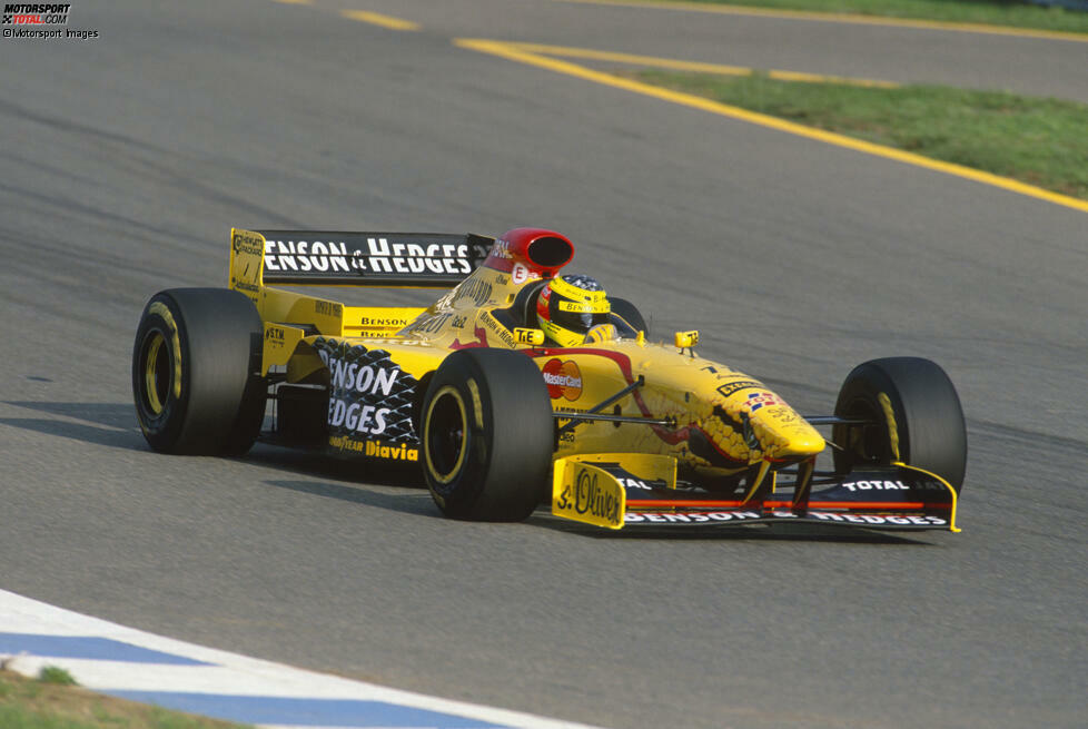 1997: Jordan-Peugeot 197
WM-Ergebnis: 11. mit 13 Punkten