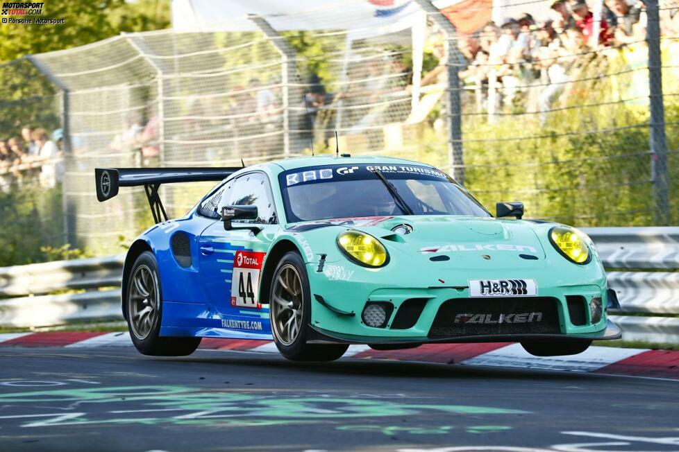 Falken Motorsport: Hat den BMW M6 GT3 abgestoßen und wird mit zwei Porsche 911 GT3 R antreten. Das Programm wird dem der vergangenen Jahre gleichen: Bis auf wenige Ausnahmen werden die türkis-blauen Neunelfer am Start stehen.