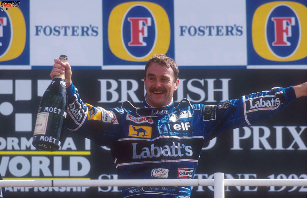 Die Entscheidung ist goldrichtig. 1991 wird er zwar wieder nur Vizeweltmeister - bereits zum dritten Mal in seiner Karriere -, doch 1992 schlägt seine große Stunde. Mansell wird Weltmeister und tritt anschließend als Champion ab. 1994 kehrt er später noch einmal zurück, doch das ist eine andere Geschichte ...