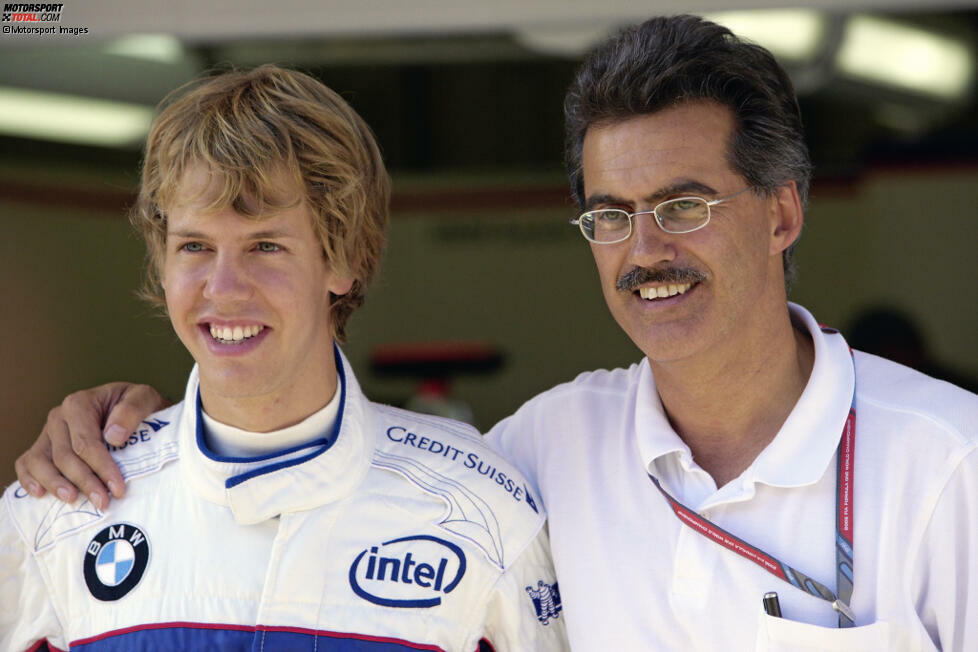 Sebastian Vettel zu Toro Rosso (2007): Der spätere Weltmeister steht bei BMW als Testpilot unter Vertrag, als er Mitte der Saison 2007 zu Toro Rosso wechselt. Durchaus ein riskanter Schritt, denn BMW belegt in jenem Jahr den zweiten WM-Platz. Vettel könnte also auf seine Chance bei den Münchenern warten - doch er zockt.