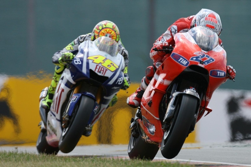 Als Altmeister der MotoGP hat Valentino Rossi die Strecke mit vielen Champions geteilt und sie kommen wie auch gehen sehen.
