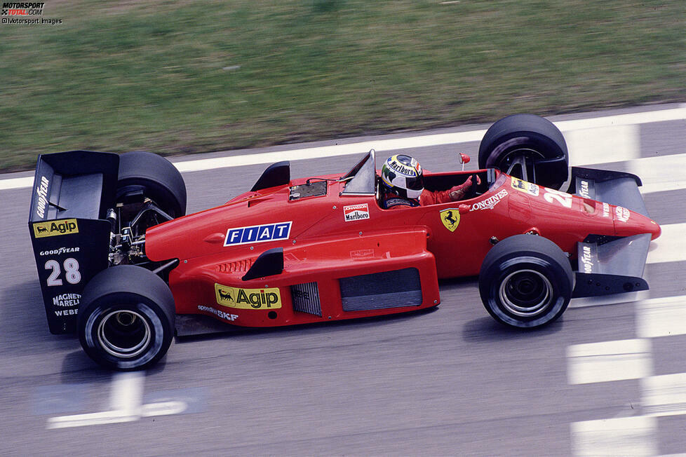 Stefan Johansson (1985-1986): Im Gegensatz zu den meisten Einträgen auf unserer Liste handelt es sich bei dem Schweden um einen echten Stammfahrer. In zwei mehr oder weniger vollen Jahren bei Ferrari fährt er zwar sechsmal aufs Podium, einen Sieg holt er aber - so wie in seiner gesamten Formel-1-Karriere - nie.