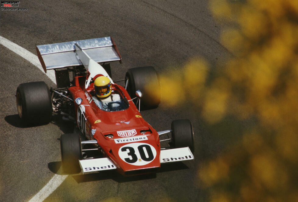 Nanni Galli (1972): Die Formel-1-Bilanz des Italieners ist für einen zeitweiligen Ferrari-Piloten erstaunlich erfolglos. Bei 20 Grand-Prix-Teilnahmen - davon eine für die Scuderia 1972 in Frankreich - schafft er es kein einziges Mal in die Punkte. Erfolgreicher ist er bei Sportwagenrennen.