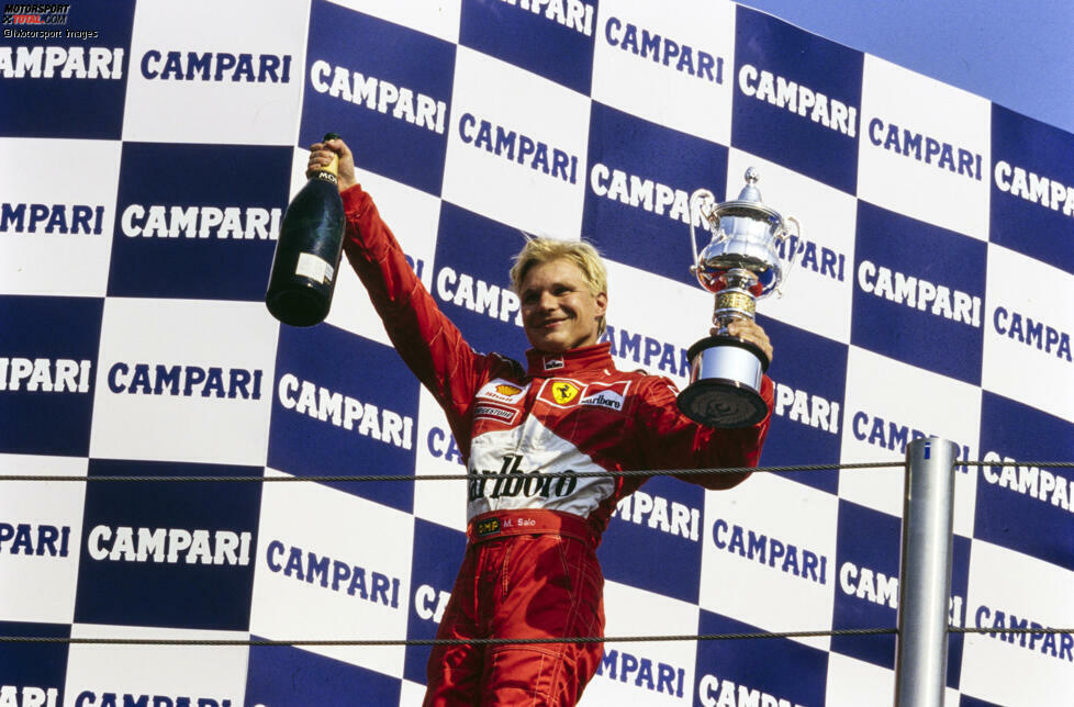Mika Salo (1999): Der Finne springt damals ebenfalls als Ersatz ein. Für den verletzten Michael Schumacher schafft er es in sechs Rennen zumindest zweimal aufs Podium. Es sind die einzigen beiden Podestplätze seiner Karriere, bei der Ferrari das einzige Topteam ist, für das Salo jemals fährt.