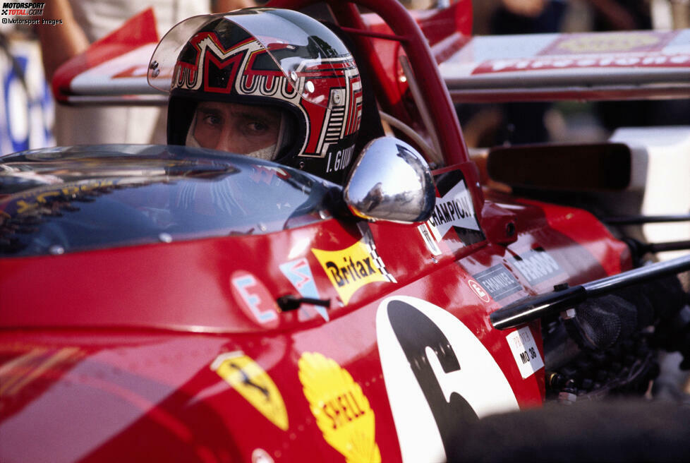 Ignazio Giunti (1970): Seine vier Einsätze für die Scuderia sind auch seine vier einzigen Rennen in der Formel 1. Bei seinem Debüt in Belgien wird er direkt Vierter, bei den anderen drei verpasst er die Punkte allerdings. Tragisch: Eigentlich soll er auch 1971 für Ferrari fahren, allerdings stirbt er im Januar bei einem Sportwagenunfall.