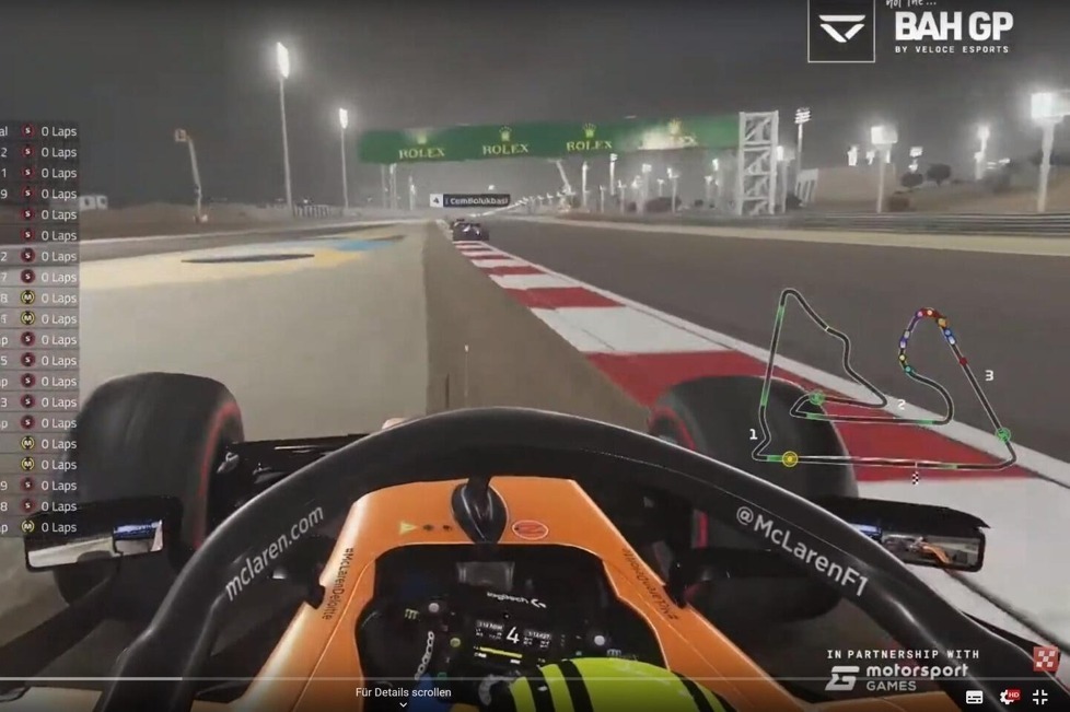 Die Formel 1 hat ihr erstes virtuelles Rennen in Bahrain absolviert - Unser Redakteur Heiko Stritzke, der selbst Sim-Racer ist, beantwortet Fragen zum Rennen
