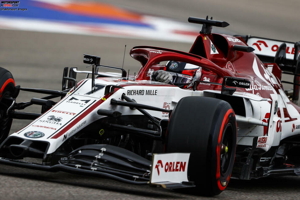 Kimi Räikkönen (4): Letzter Platz im Qualifying nach einem Dreher - und das nicht zum ersten Mal in diesem Jahr. Im Rennen dann deutlich stärker, aber mehr als P14 war im Alfa Romeo mit der miesen Ausgangsposition nicht drin. Hat sich sein Rekordrennen mit dem eigenen Fehler bereits am Samstag selbst ruiniert.