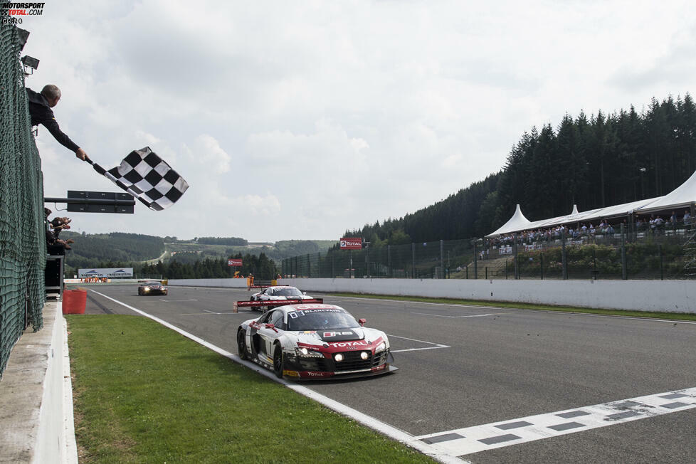 9 - Bei den bisher neun Editionen als GT3-Rennen hat einzig WRT zweimal gewinnen können - 2011 und 2014.