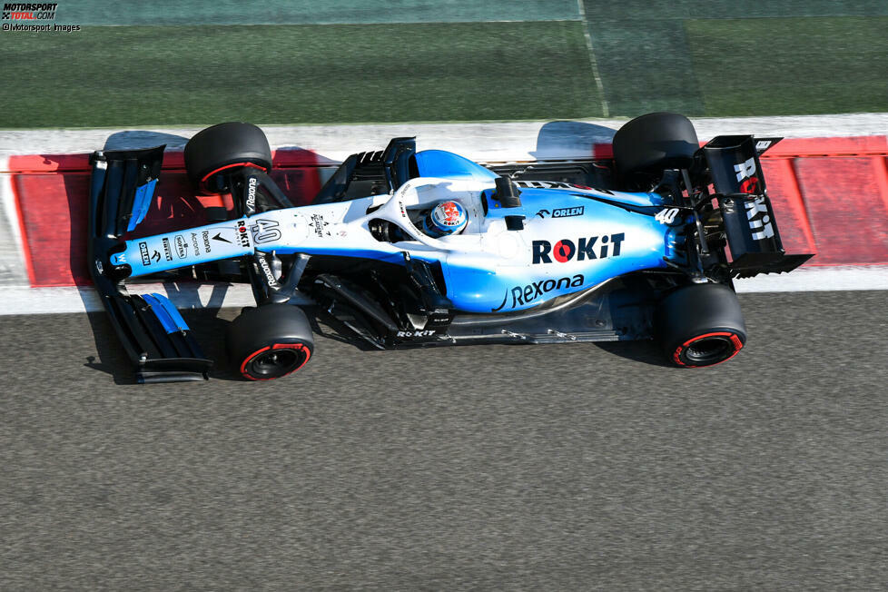 #4 Williams FW42 (2019): Der Tiefpunkt des einstigen Erfolgsrennstalls! Weil das Auto nicht rechtzeitig fertig wird, verpasst Williams die ersten zweieinhalb Testtage in Barcelona. Den Rückstand kann das Team das ganze Jahr über nicht aufholen - zumal auch das Auto selbst kein gelungener Wurf ist.