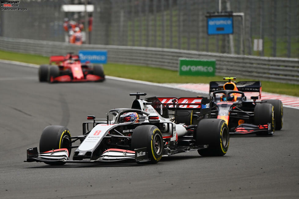 Romain Grosjean (3): Eine ordentliche Leistung des Franzosen. Bis zur Berührung mit Albon gut dabei, danach mit defektem Frontflügel zurückgefallen. Mit dem Haas lange in den Top 10 gehalten, obwohl das Auto das eigentlich nicht hergibt. Für eine noch bessere Note hätte aber auch das Endergebnis stimmen müssen.