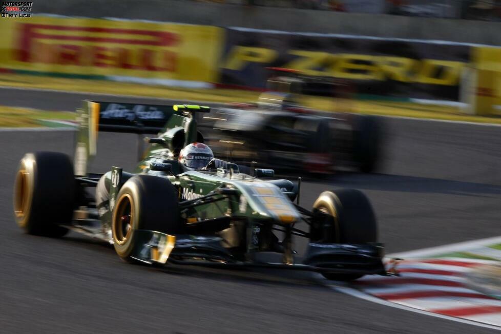 #7 Doppel-Lotus in der Formel 1: Wenn wir einmal bei Petrows Ex-Teams sind, kommen wir zum Thema, dass sich gleich zwei Teams gleichzeitig Lotus nennen wollten. Doch wer war das echte? Darüber streiten sich Fans bis heute. Das spätere Caterham-Team nannte sich 2010 zuerst so, erfolgreicher war jedoch das andere.