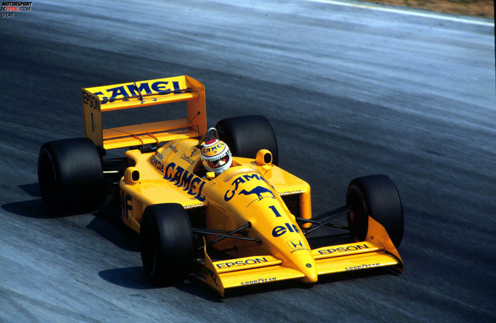 Nelson Piquet zu Lotus (1988): Obwohl er 1987 zum dritten Mal Weltmeister wird, verlässt der Brasilianer Williams am Ende des Jahres, weil er sich vom Team ungerecht behandelt fühlt. Bei Lotus bekommt Piquet den Nummer-1-Status zugesichert. Doch Erfolge kann man ihm dort nicht versprechen ...
