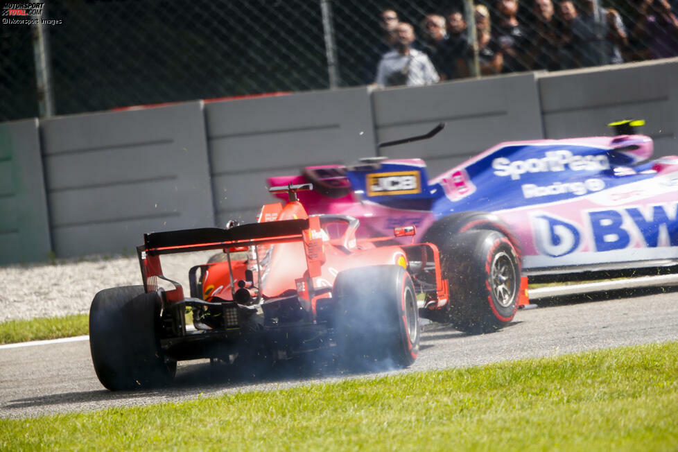 Intern nimmt die Spannung zwischen Vettel und Leclerc zu, besonders deutlich fällt das im Qualifying in Italien auf (Leclerc verweigert den Windschatten). Während der junge Monegasse die Tifosi mit seinem Sieg in Ekstase versetzt, fällt Vettel mit seinem Dreher negativ auf. Auch im fünften Versuch schafft er keinen Monza-Sieg in Rot.