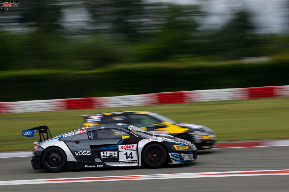 RaceIng: DABEI! Erster Auftritt für den GT3-Audi von Racing Engineers. #14 Bernhard Henzel/Rahel Frey/Christian Bollrath (Am)