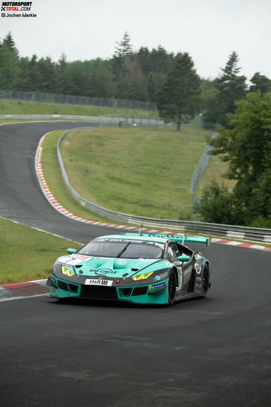 Konrad Motorsport: DABEI! Auch am Sonntag dürfen sich die Fans auf den markant türkisen Lamborghini freuen. Keine Änderungen zum Samstag. #7 Axcil Jefferis/Michele di Martino